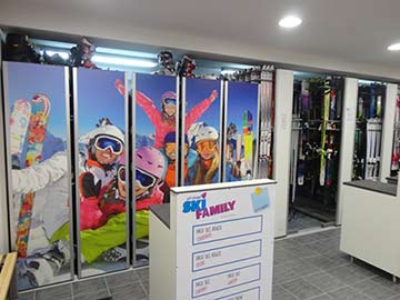 Ski Family intérieur magasin 1